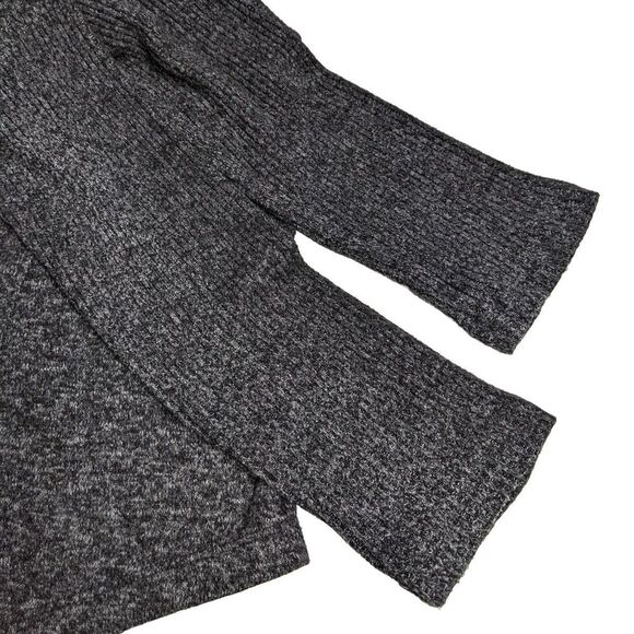 Anthropologie Saturday Sunday Top Large Turtleneck A-line Poly-blend Tunic Grey - Picture 6 of 8